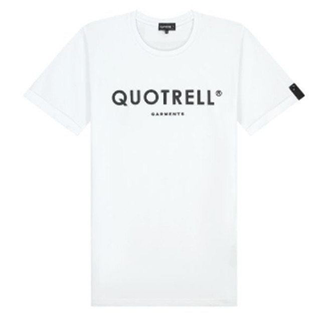 Quotrell | basic garments t-shirt white/black TH99545 large
