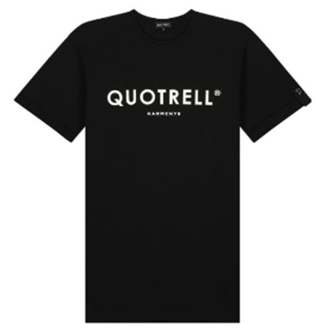 Quotrell | basic garments t-shirt black/white TH99545 large