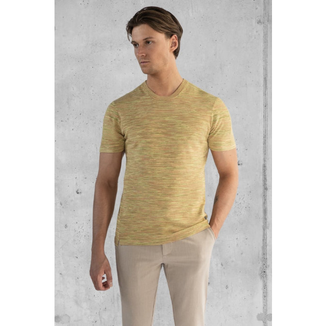 Koll3kt Riccione spacedye knitted t-shirt - 6140-255 large