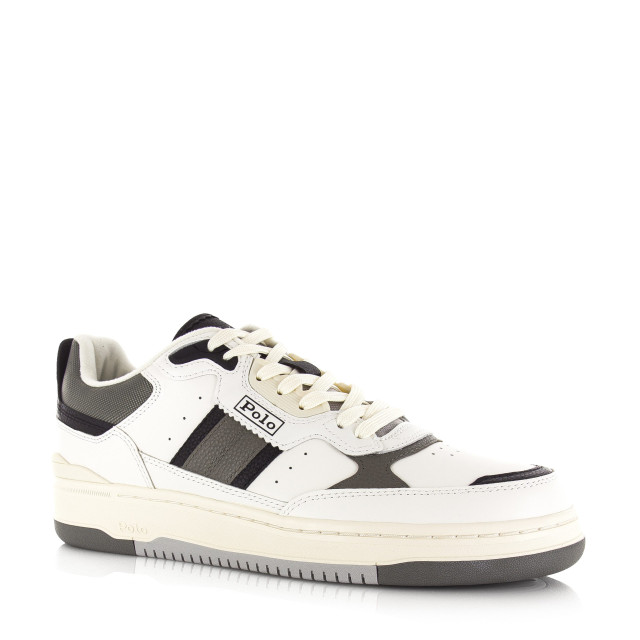 Polo Ralph Lauren Masters sport | white grey black lage sneakers unisex 809931328004 large