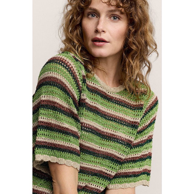 Summum 7s5835-7991 sweater lurex stripe 7s5835-7991 Sweater lurex stripe large