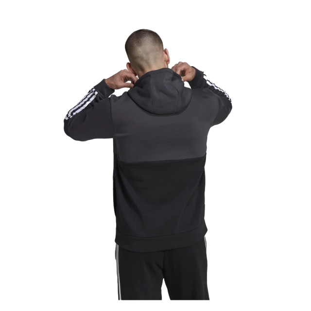 Adidas Essentials colorblock fleece hoodie 122919 large