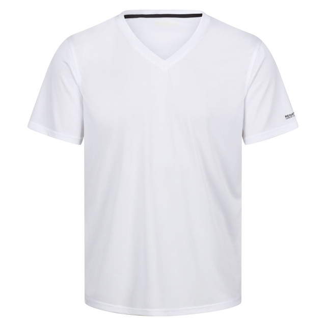 Regatta Heren fingal v t-shirt UTRG10362_white large