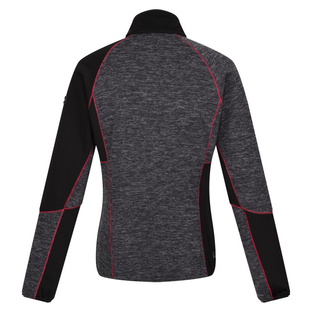 Regatta Dames lindalla vii marl full zip fleecejack UTRG10404_sealgreyblack large