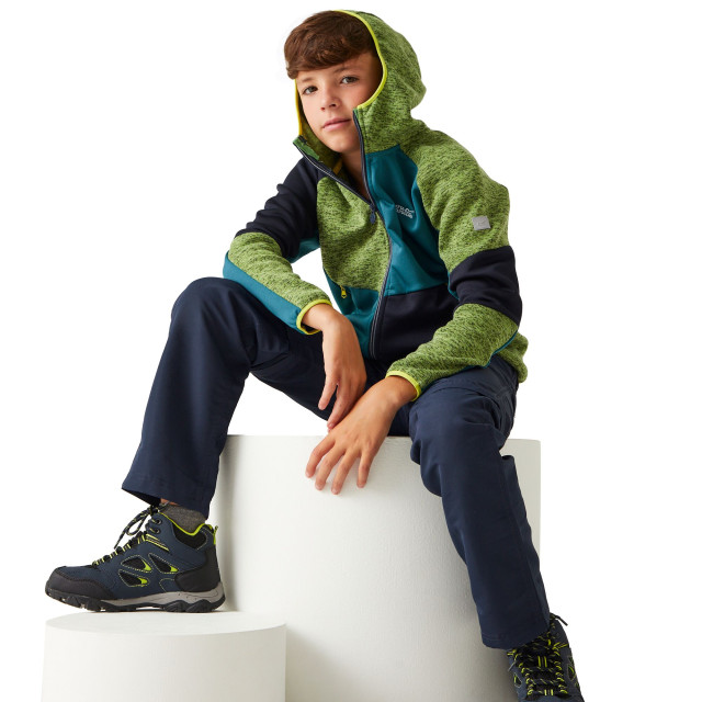 Regatta Kinder/kinder dissolver viii full zip fleecejack UTRG10505_piquantgreenmoroccanbluenavy large Regatta Kinder/kinder dissolver viii full zip fleecejack UTRG10505_piquantgreenmoroccanbluenavy large