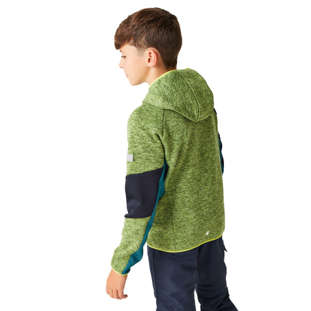 Regatta Kinder/kinder dissolver viii full zip fleecejack UTRG10505_piquantgreenmoroccanbluenavy large Regatta Kinder/kinder dissolver viii full zip fleecejack UTRG10505_piquantgreenmoroccanbluenavy large