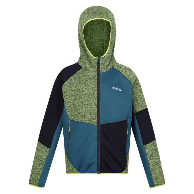 Regatta Kinder/kinder dissolver viii full zip fleecejack UTRG10505_piquantgreenmoroccanbluenavy large Regatta Kinder/kinder dissolver viii full zip fleecejack UTRG10505_piquantgreenmoroccanbluenavy large