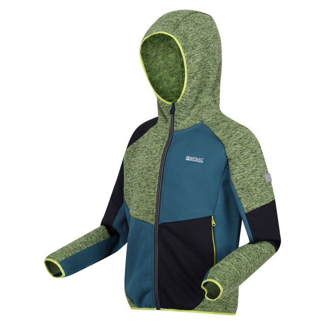Regatta Kinder/kinder dissolver viii full zip fleecejack UTRG10505_piquantgreenmoroccanbluenavy large Regatta Kinder/kinder dissolver viii full zip fleecejack UTRG10505_piquantgreenmoroccanbluenavy large