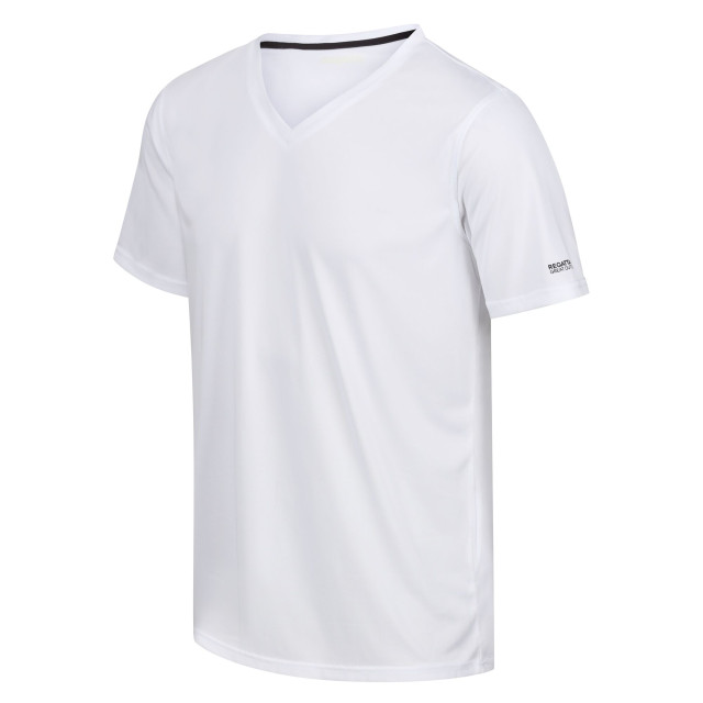 Regatta Heren fingal v t-shirt UTRG10362_white large