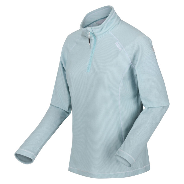 Regatta Geweldige outdoor dames montes half zip fleece top UTRG1953_seahaze large