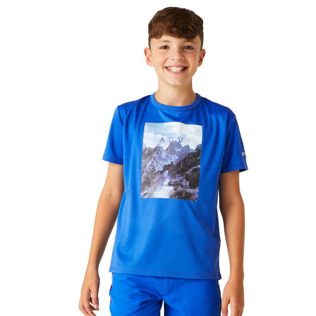 Regatta Kinderen/kinderen alvardo viii berg t-shirt UTRG9728_oxfordblue large