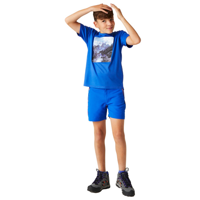Regatta Kinderen/kinderen alvardo viii berg t-shirt UTRG9728_oxfordblue large