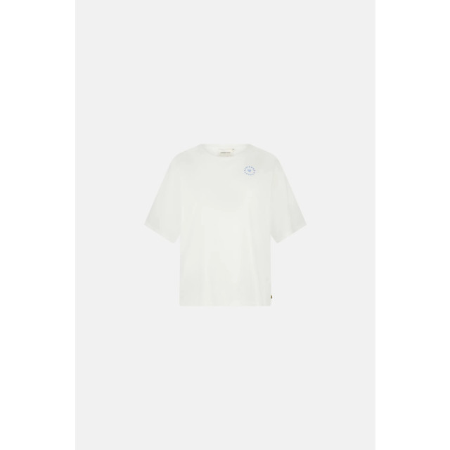 Fabienne Chapot Clt-291-tsh-ss24 fay bloom t-shirt cream white uni CLT-291-TSH-SS24 1003 large