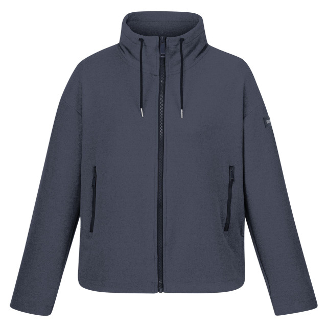 Regatta Dames ashlynn gebreide fleece jas UTRG10361_navy large