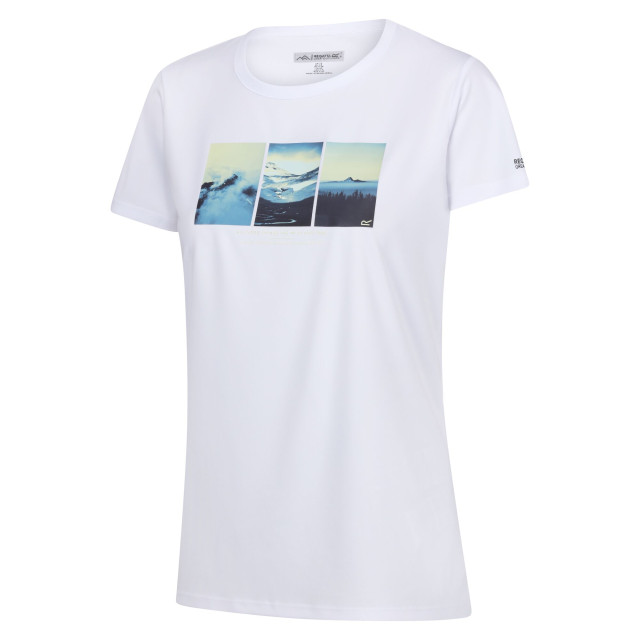 Regatta Dames fingal viii berg t-shirt UTRG9846_white large