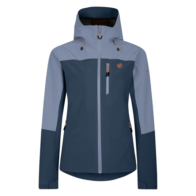 Dare2b Dames mountain series contrast paneel waterdichte jas UTRG10356_moonlightdenimrainwashed large