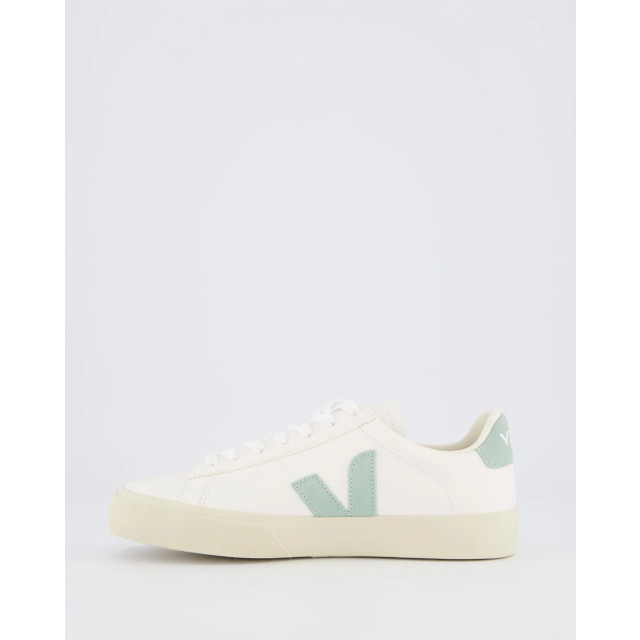 Veja Dames, heren campo sneaker leer /matcha CP052485-WHT_MATCHA large