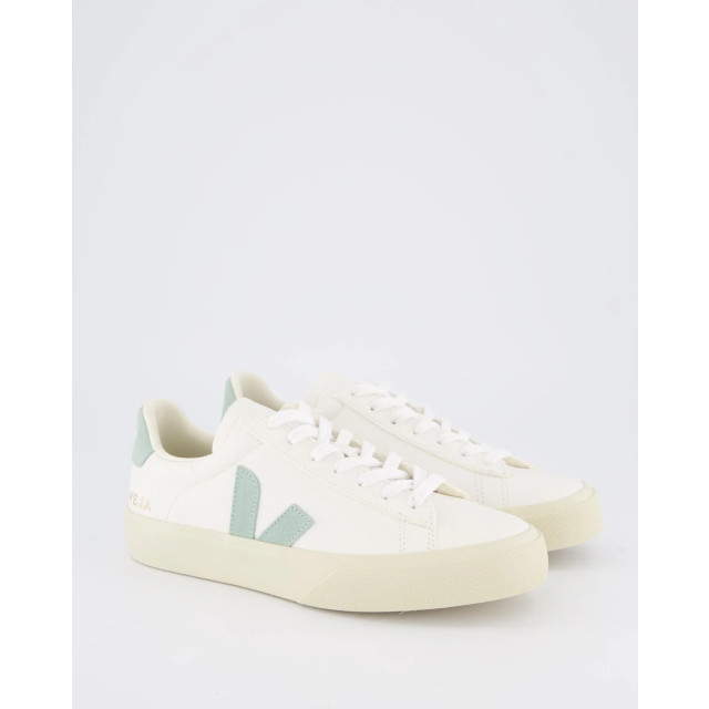 Veja Dames, heren campo sneaker leer /matcha CP052485-WHT_MATCHA large