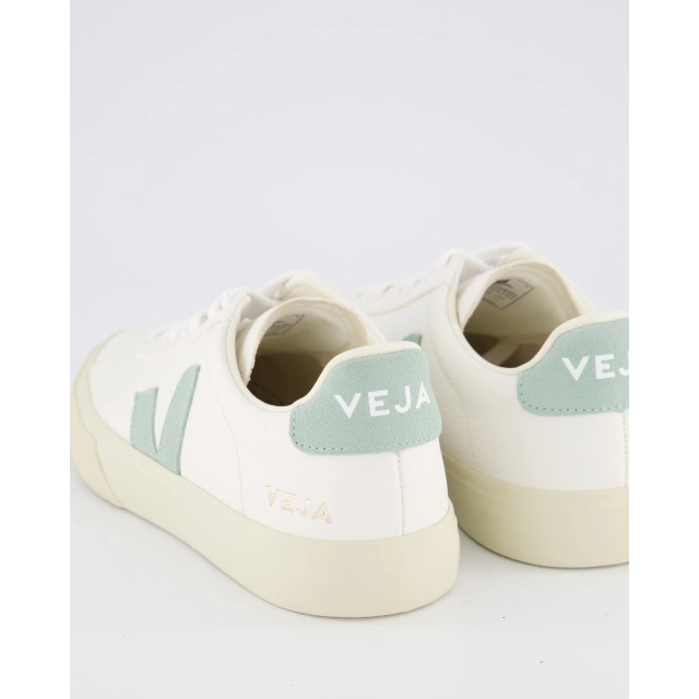 Veja Dames, heren campo sneaker leer /matcha CP052485-WHT_MATCHA large