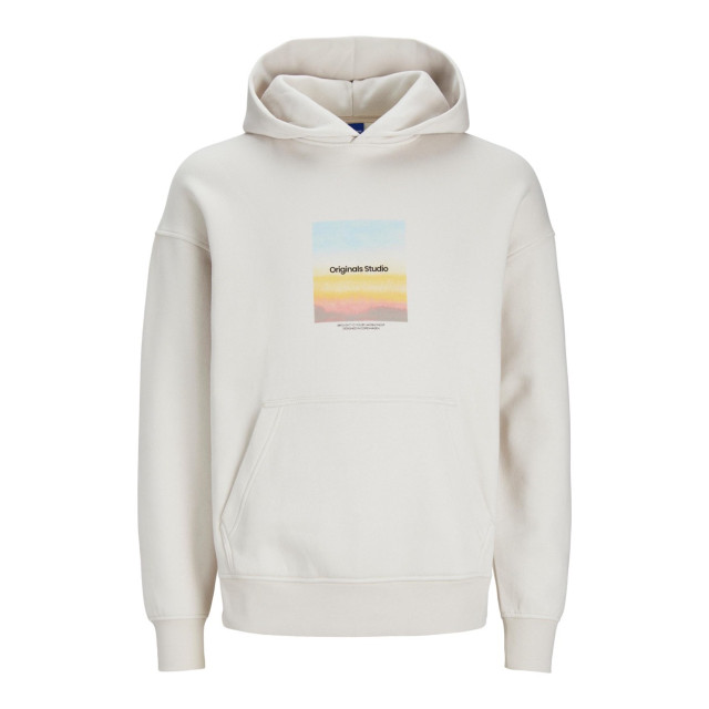 Jack & Jones Jorvesterbro aqua sweat hood ln beige 5209.05.0015 large