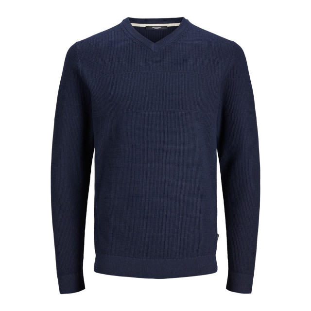 Jack & Jones Jprblaarthur knit v-neck navy 5219.37.0276 large