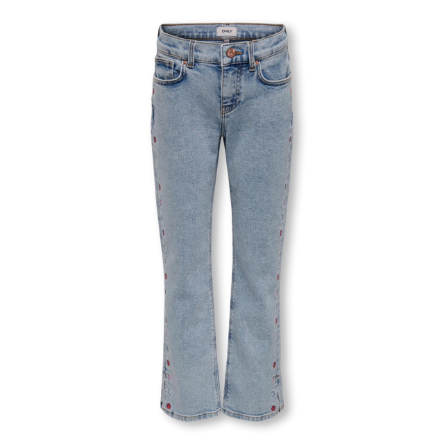 Only Kogbillie str slit embroidery dnm j blue denim 2103.35.0007 large