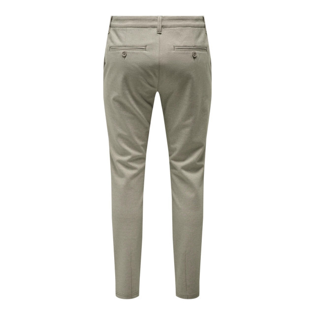 Only & Sons Onsmark slim tap 0209 melange pant taupe 5109.77.0009 large
