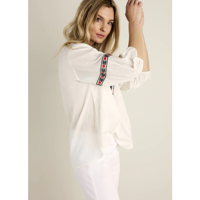 Summum Blouse cotton voile embroidered 4309.02.0103 large