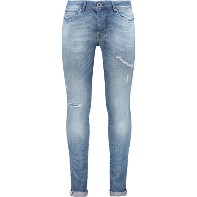 Cars Aron super skinny damage blue denim 5101.35.0085 large