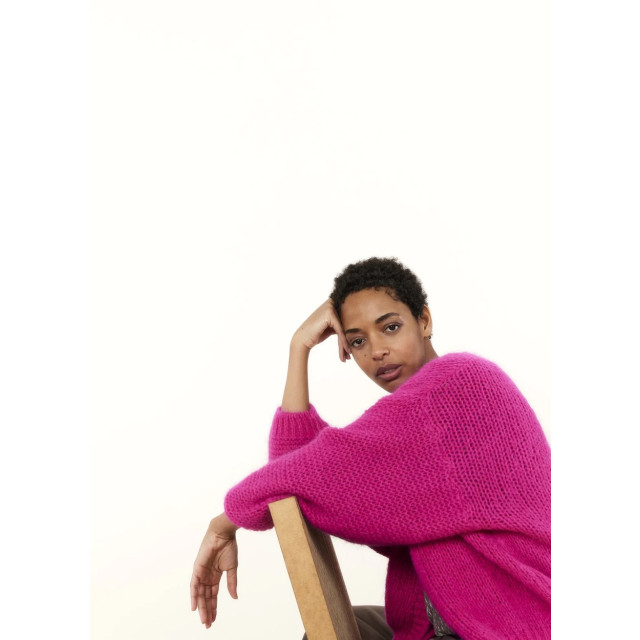 Summum Oversized cardigan mohair blend knit 4249.56.0010 large