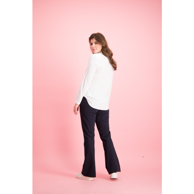 Studio Anneloes Flair bonded trousers navy 4109.37.0495 large