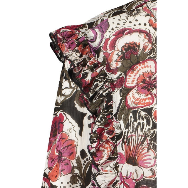 Studio Anneloes 06388 dieke crepe flower blouse ecru dessin 4309.08.0077 large