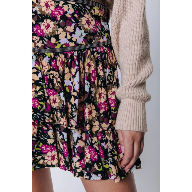 Colourful Rebel Mosh flower mini skirt - 4469.80.0488 large