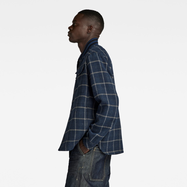 G-Star Bomber collar overshirt dessin 5309.39.0210 large