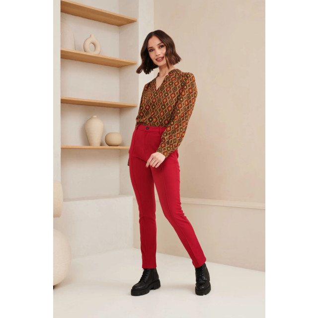 Lofty Manner Trouser odessa bordeaux 4109.47.0012 large