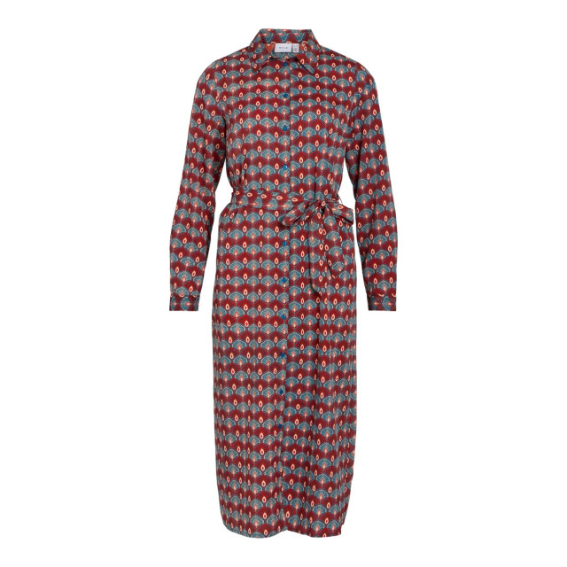 Vila Vizino zin v-neck ls tie dresslc dessin 4429.39.0040 large