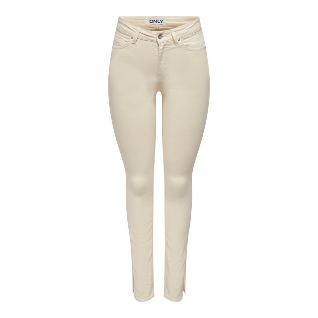 Only Onlblush mid slim long slit pant pn ecru 4101.03.0043 large