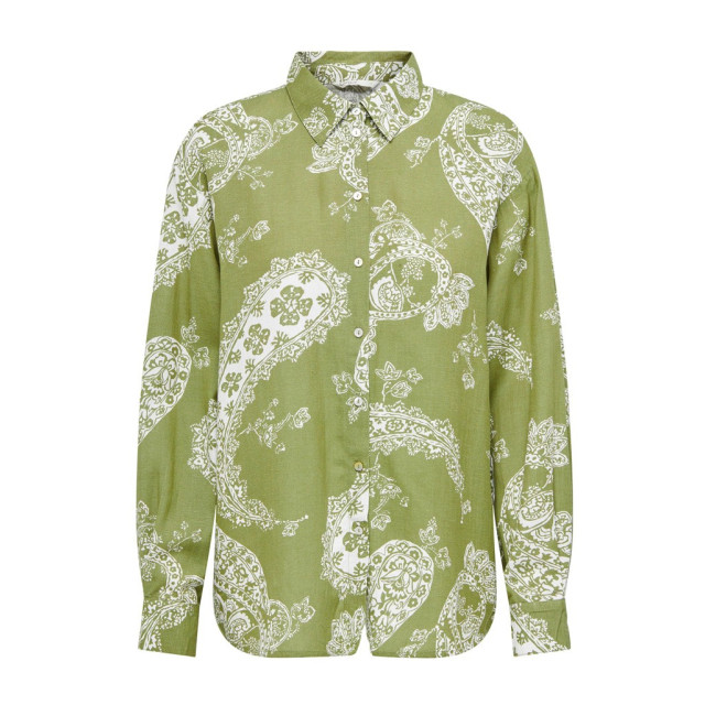 Only Onlbella linen ls loose shirt ptm dessin 4309.29.0066 large
