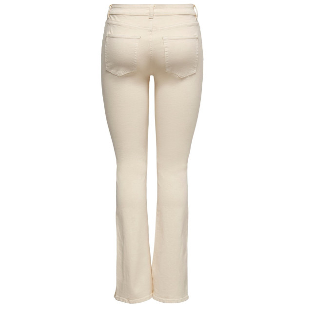 Only Onlhush life mid flared slit dnm e ecru 4105.03.0007 large
