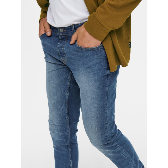 Only & Sons Onsloom life slim blue pk 0481 blue denim 5102.35.1309 large