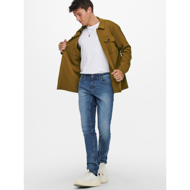 Only & Sons Onsloom life slim blue pk 0481 blue denim 5102.35.1309 large