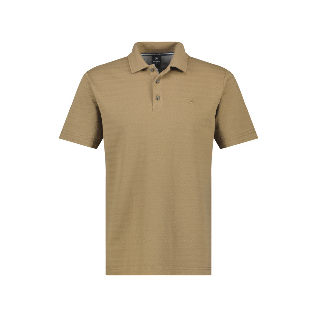Lerros Heren polo 2453274 738 desert sand Lerros polo 2453274 738DesertSand large