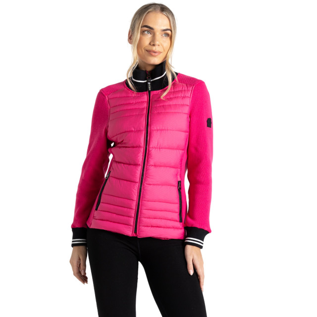 Dare2b Dames icy hybrid gewatteerd jack UTRG10304_purepink large