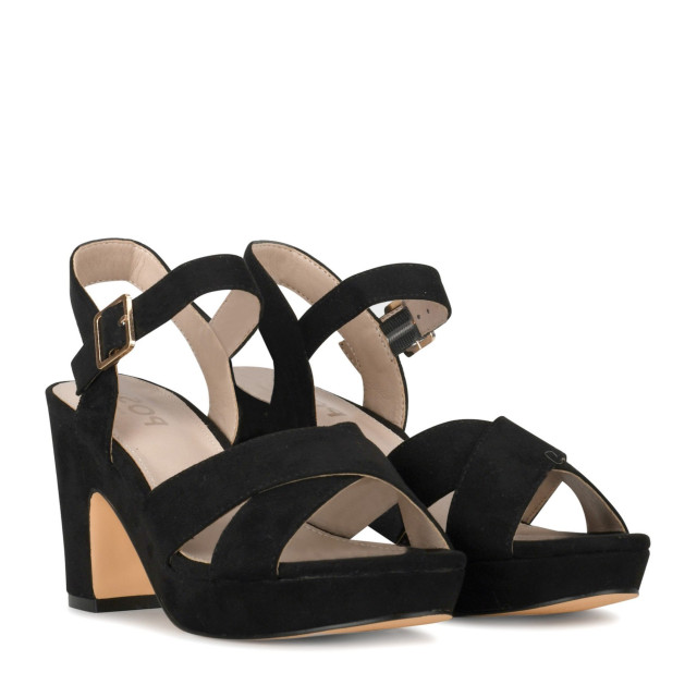 Poelman C0118-15psh1 sandaal black sandalen met hak dames C0118-15PSH1 large