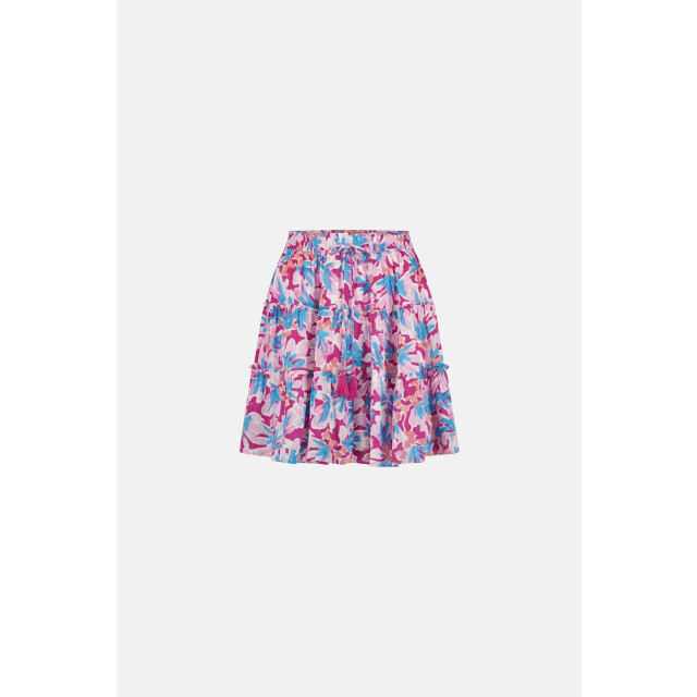 Fabienne Chapot Clt-216-ski-ss24 mitzi skirt azure blue/hot pink CLT-216-SKI-SS24 0026 large