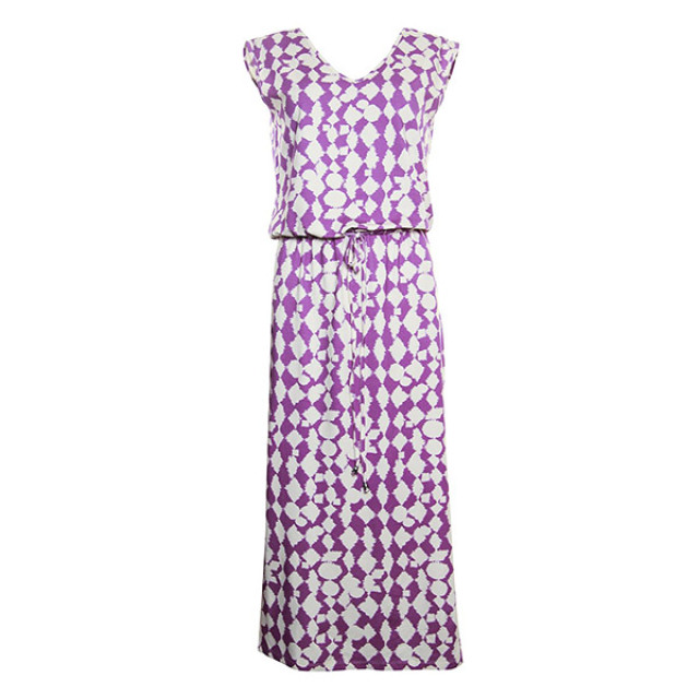 Poools Jurk 323101-purple 323101-Purple large