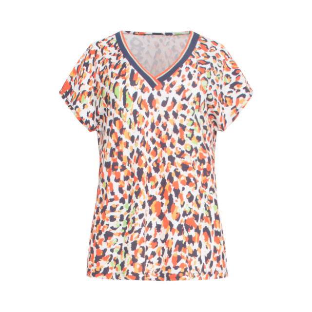 Smashed Lemon 24447 zomer top met multikleurig dierenprint 24447-998-XS large