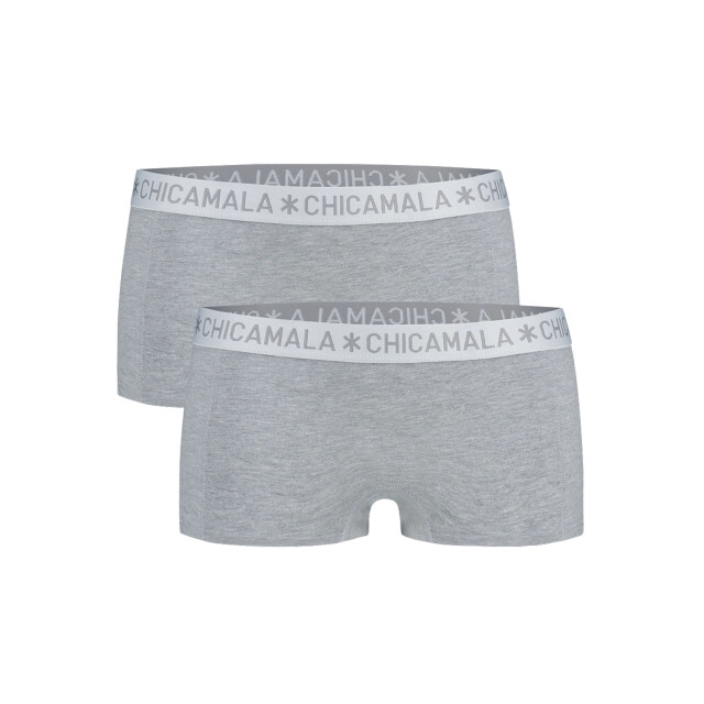 Muchachomalo Dames 2-pack boxershorts effen 1215BASIC06 large