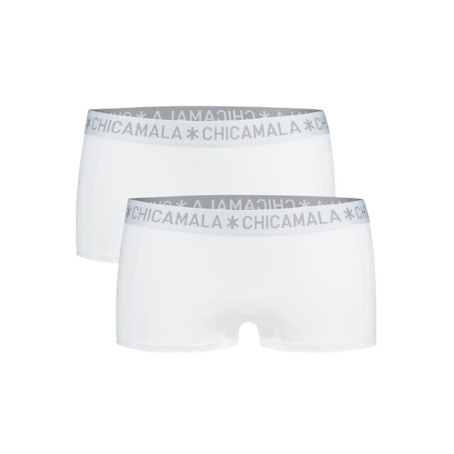 Muchachomalo Dames 2-pack boxershorts effen 1215BASIC04 large