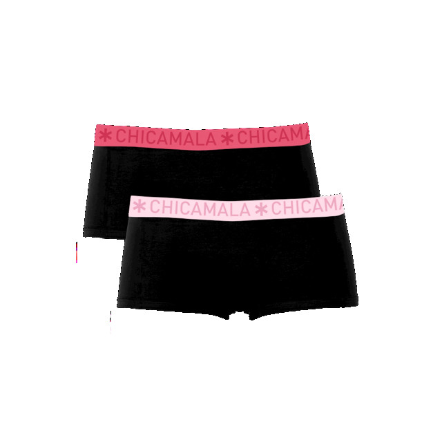 Muchachomalo Meisjes 2-pack boxershorts effen SOLID1215-26J large